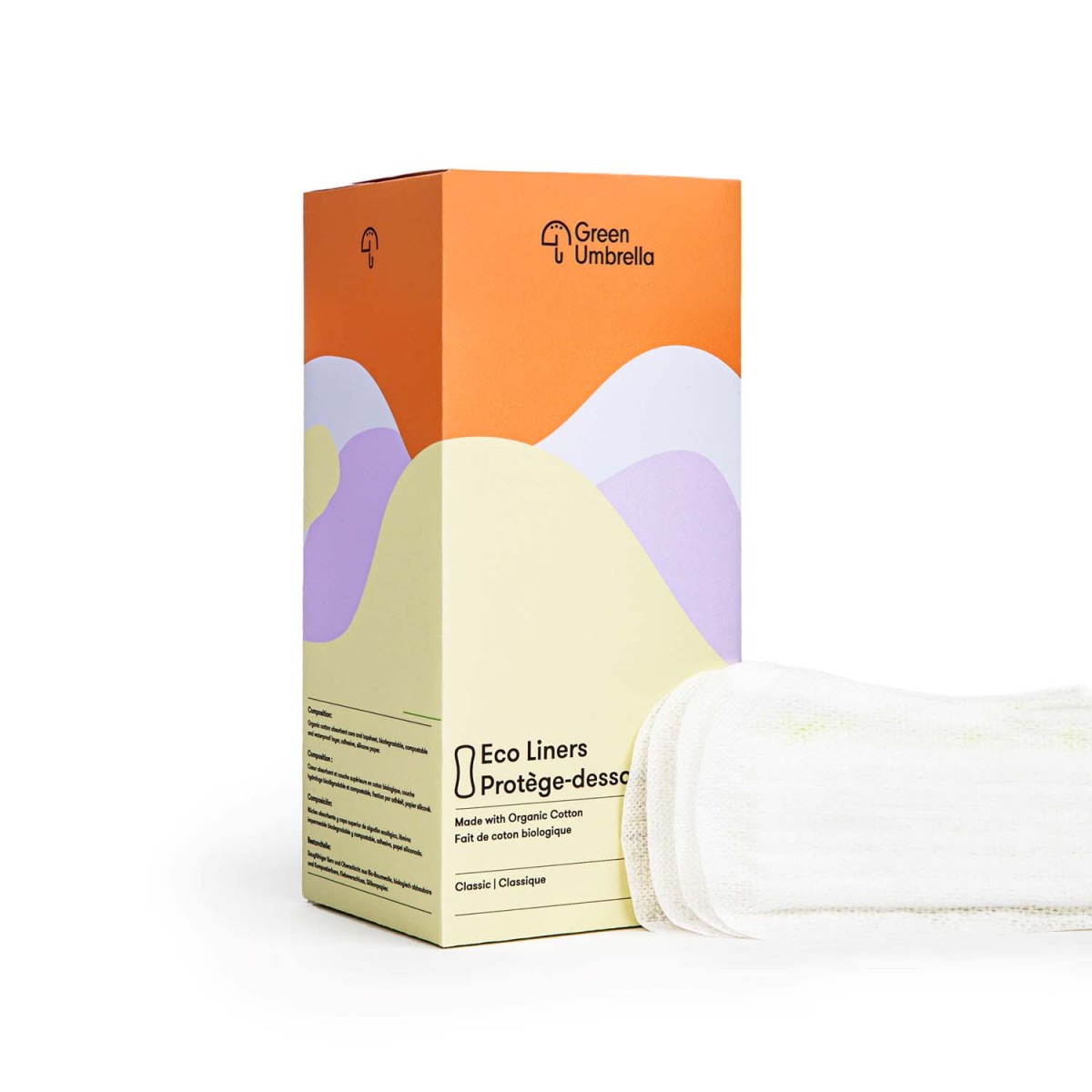 Organic Cotton Classic panty liners