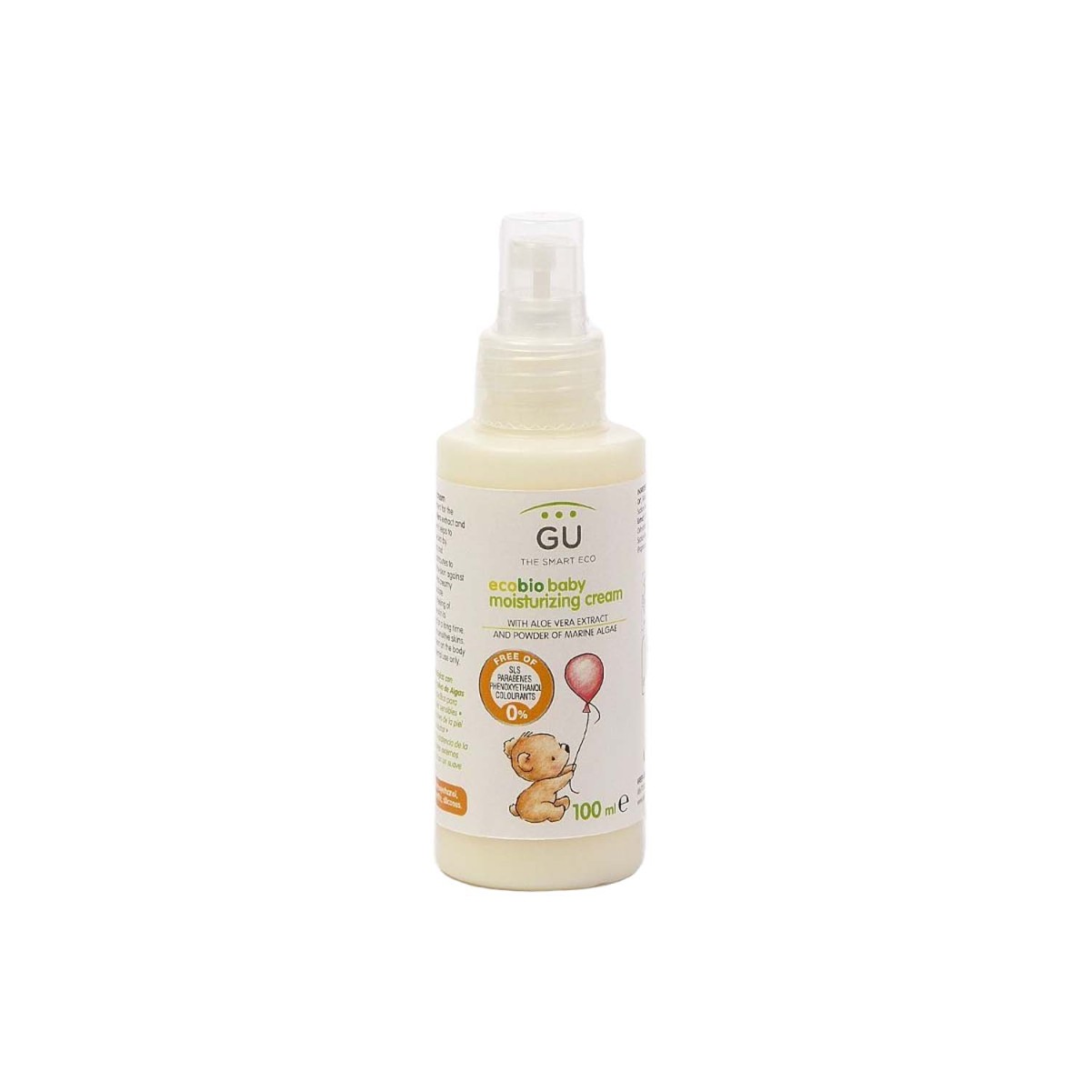 Organic Baby Moisturizer with Aloe Vera and Seaweed