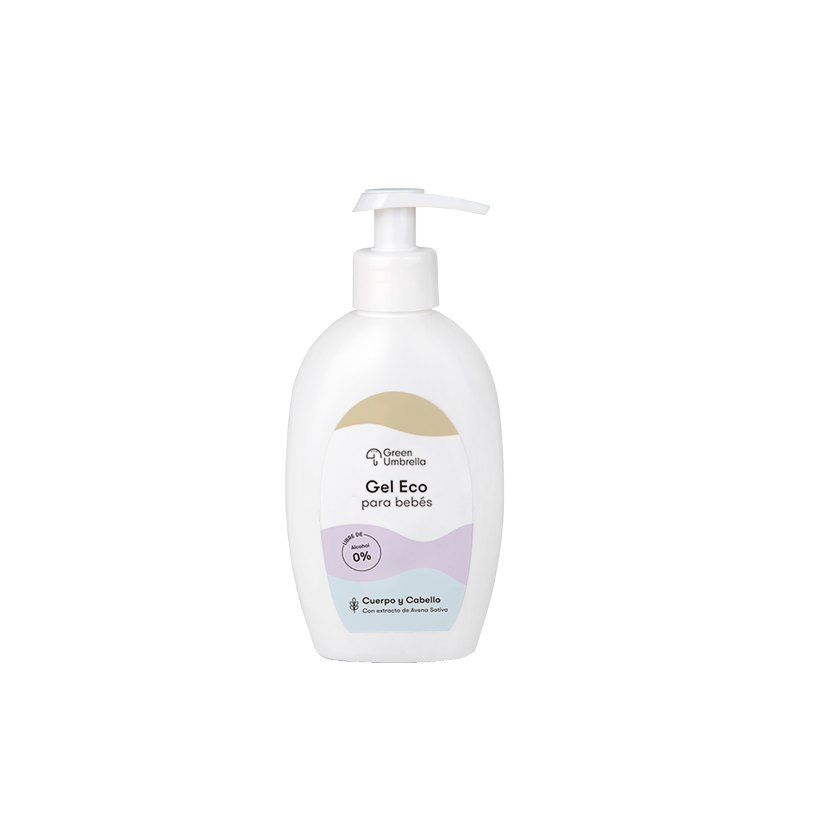 Organic baby bath gel With Oat (Avena Sativa)