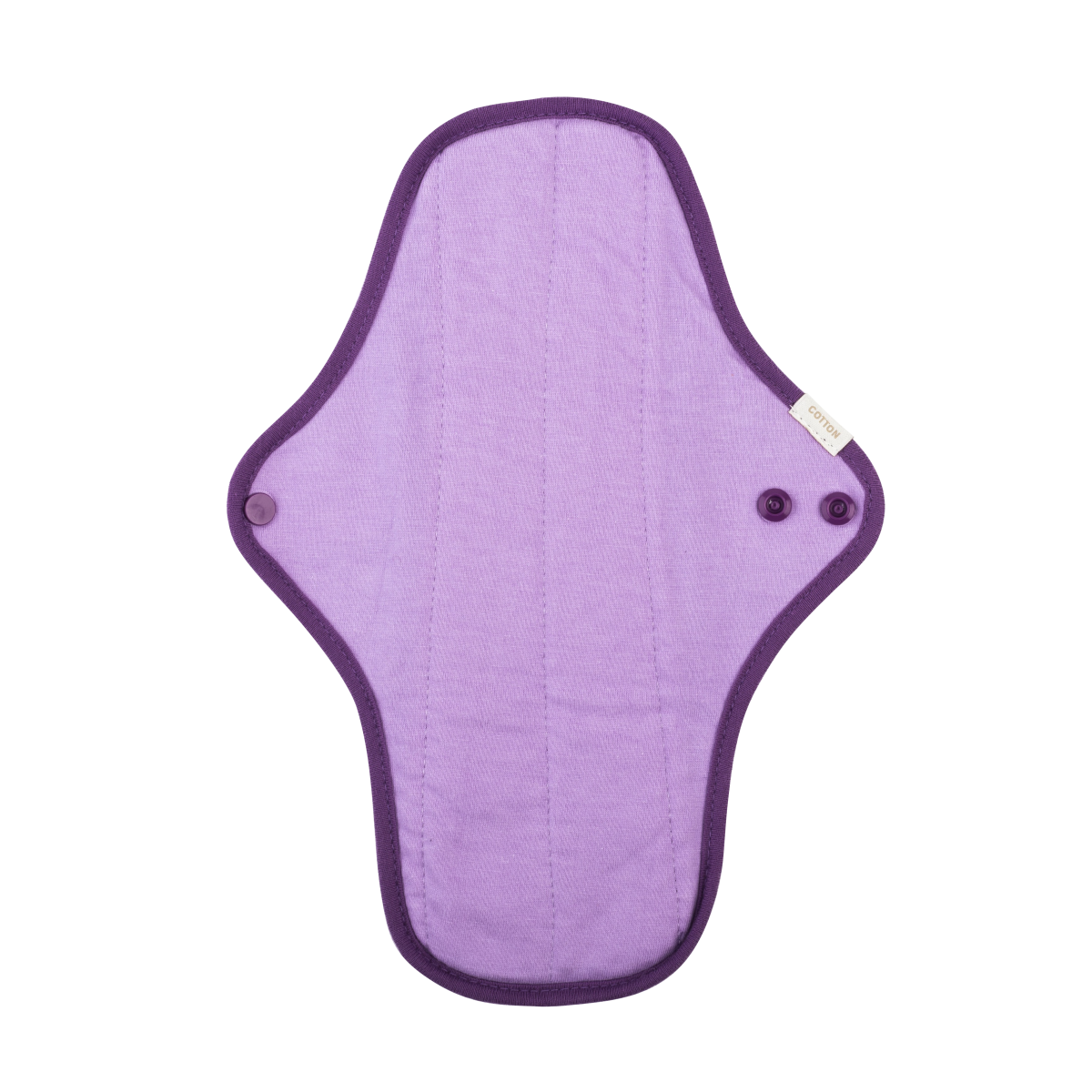 Compresa día reutilizable y lavable alas de algodón 100% ecológico. Absorbencia y comodidad. Antifugas y antiolores.